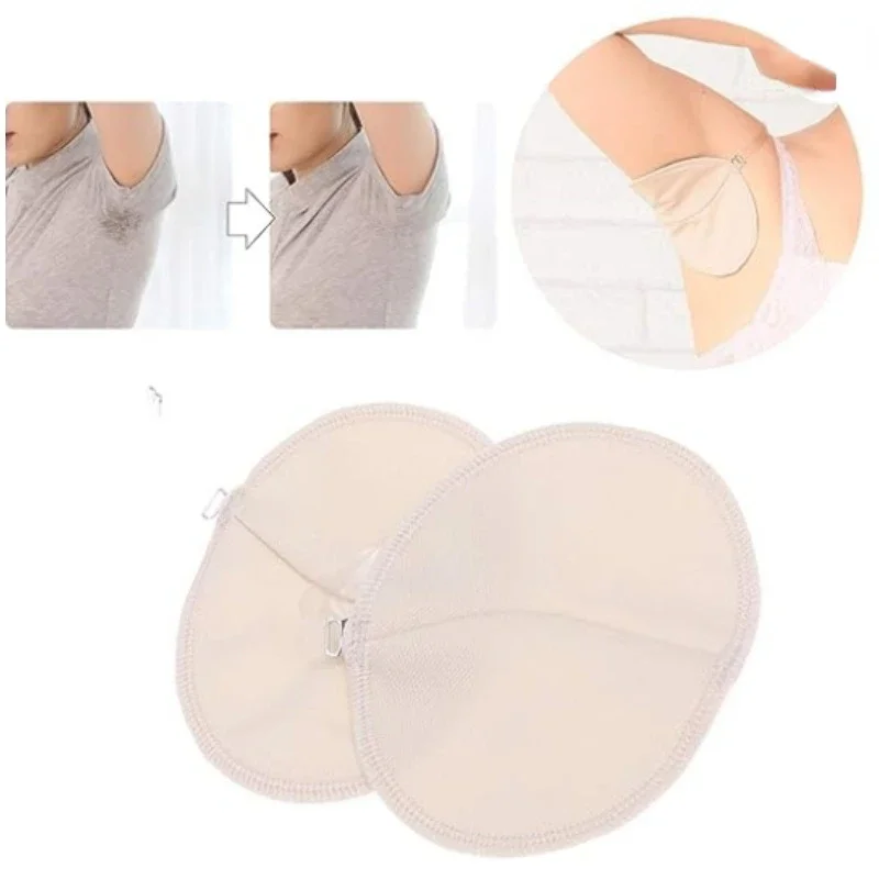 1pair Washable Underarm Sweat Pads Armpit Sweat Pads Absorbing Guards Dress Sweat Perspiration Pads Absorbent Deodorant Pad