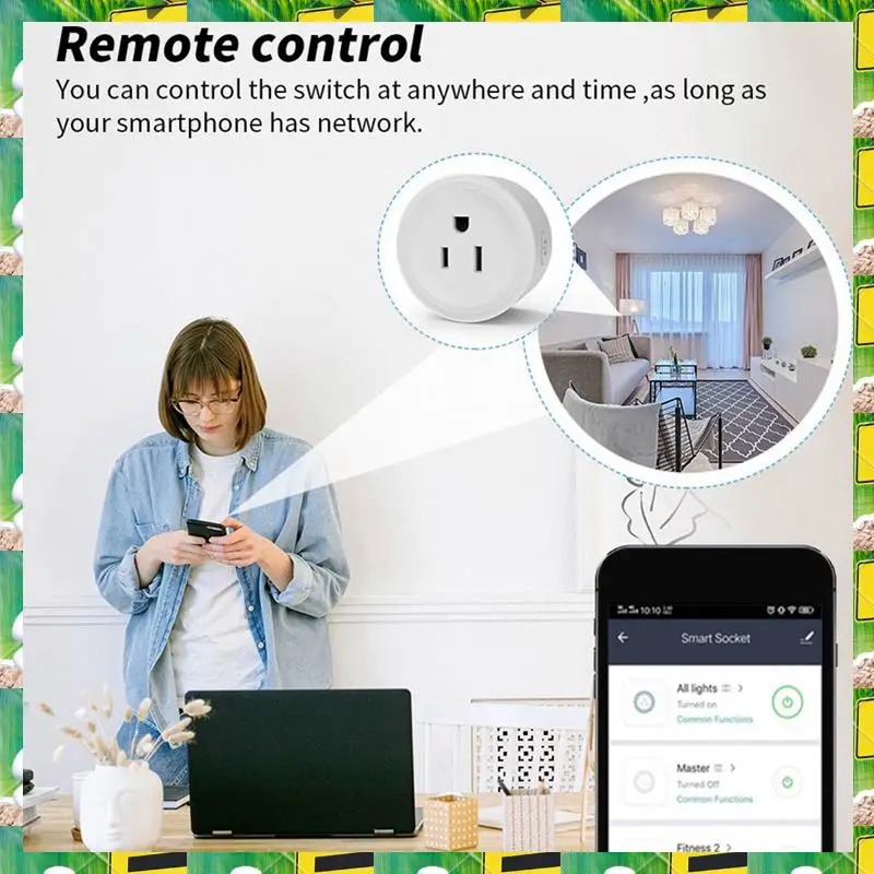 3C Electron Zigbee Smart Voice Control 16A With Power Monitoring And Timing Function For Alexa Google US Plug,Zigbee Smart Voice