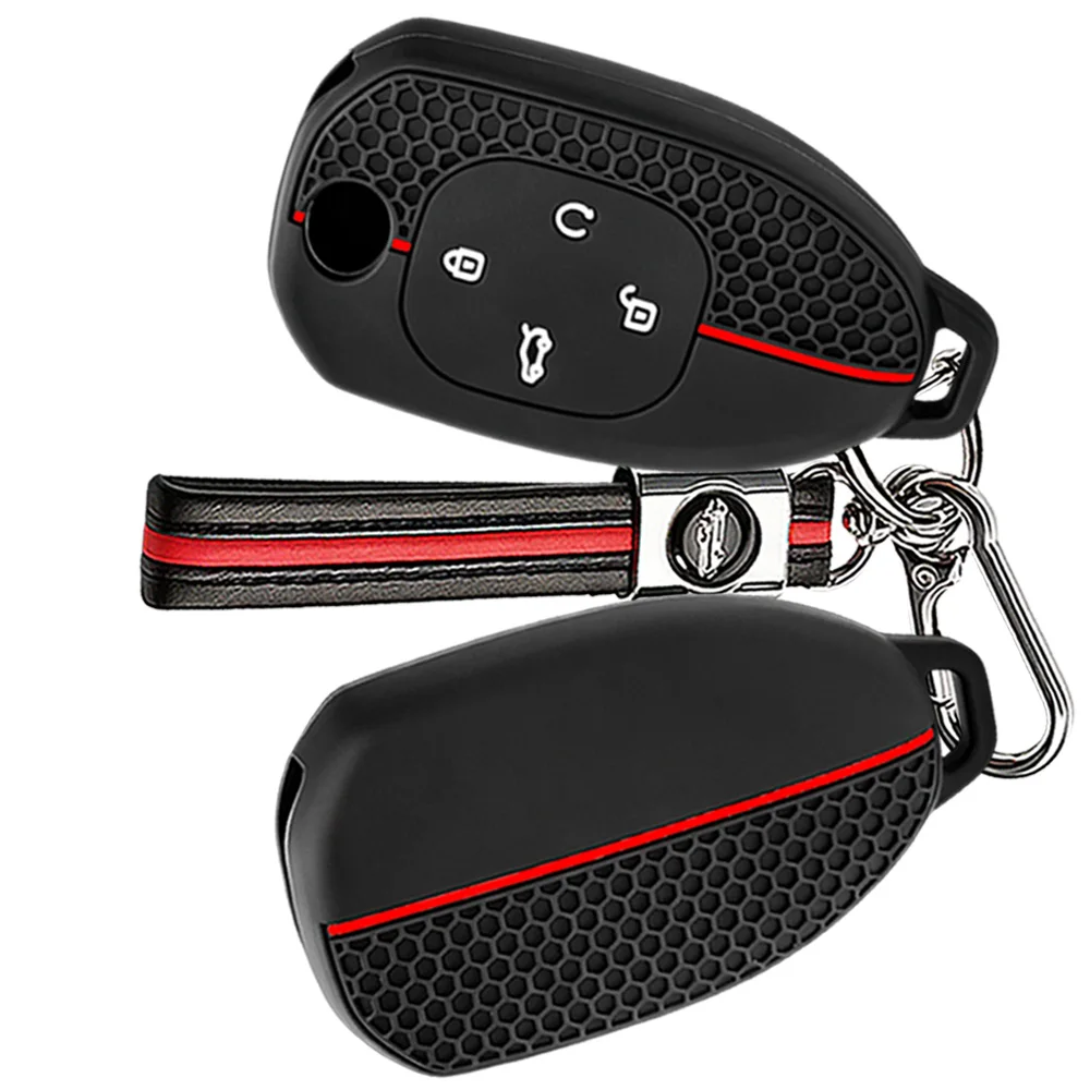 Remote Key Protector With Wrist Strap For GAC GS3 GS4 GS5 GS8 GA4 GA6 GA8 GM6 GM8 Empow M8 E9 ES9 Shadow Scratch Resistant