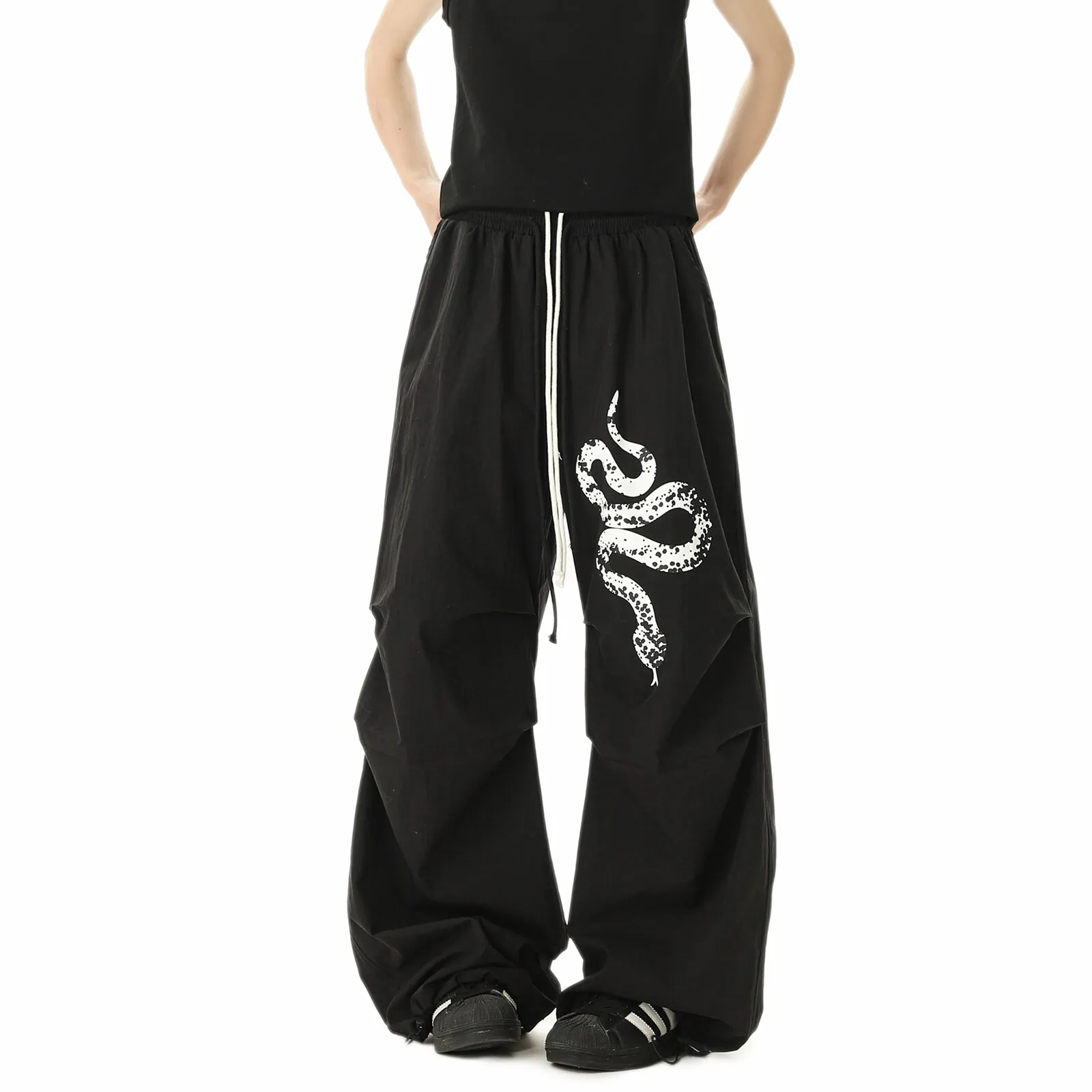 Gothic Stil Snake Print Cargo Hosen frauen Street Dance Casual Alle-spiel frauen Jogginghose Neue Sommer Mode hosen Frau