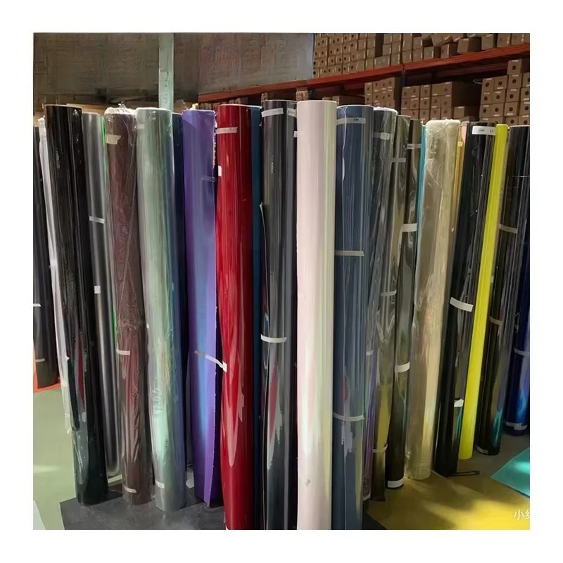 

High Quality High Glossy Vinyl Wrap Car Wrapping Ceramic Air Bubble Free Color Changing Car Vinyl Wraps
