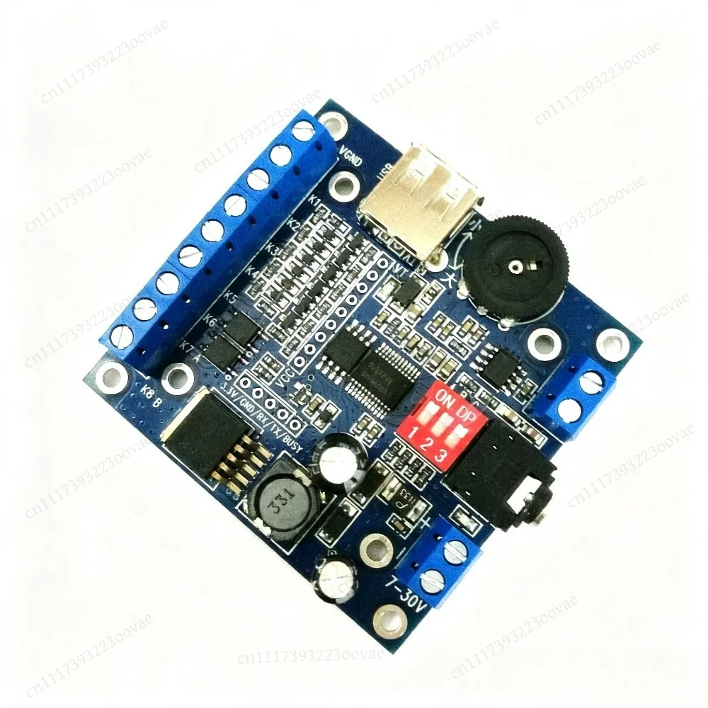 12V 24V MP3 Voice Audio Playback Module USB Copy BY-F610, Replacement Parts