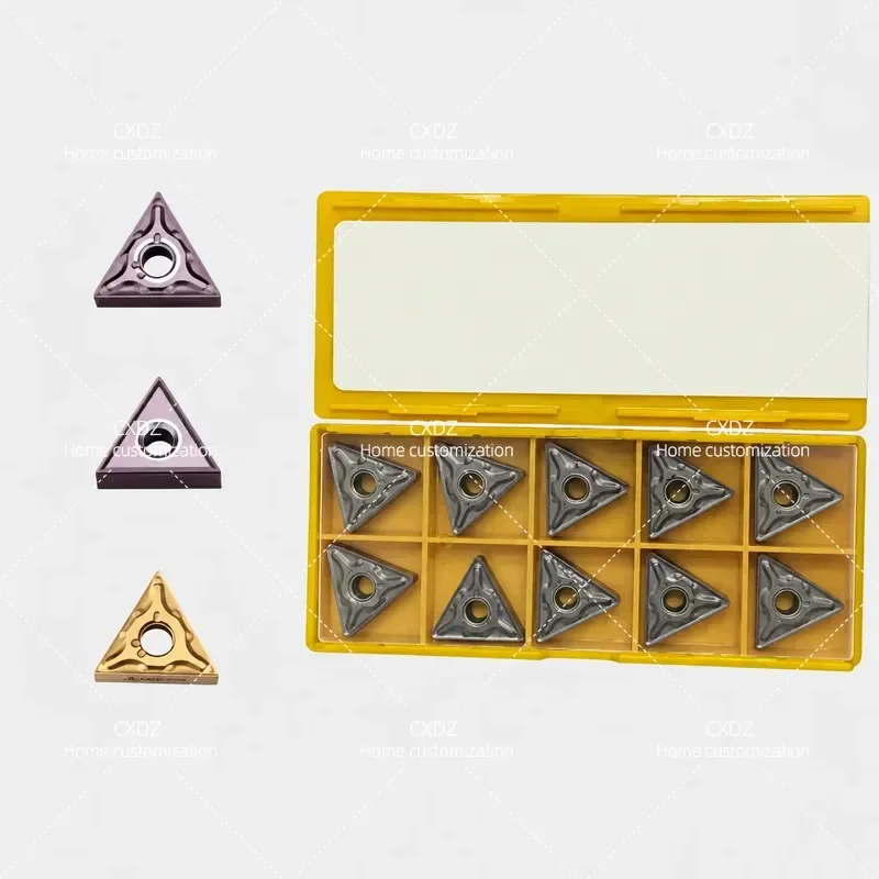 10 Pieces CNC Turning Insert TNMG160404 TNMG160408 MA MS VP15TF for Stainless Steel