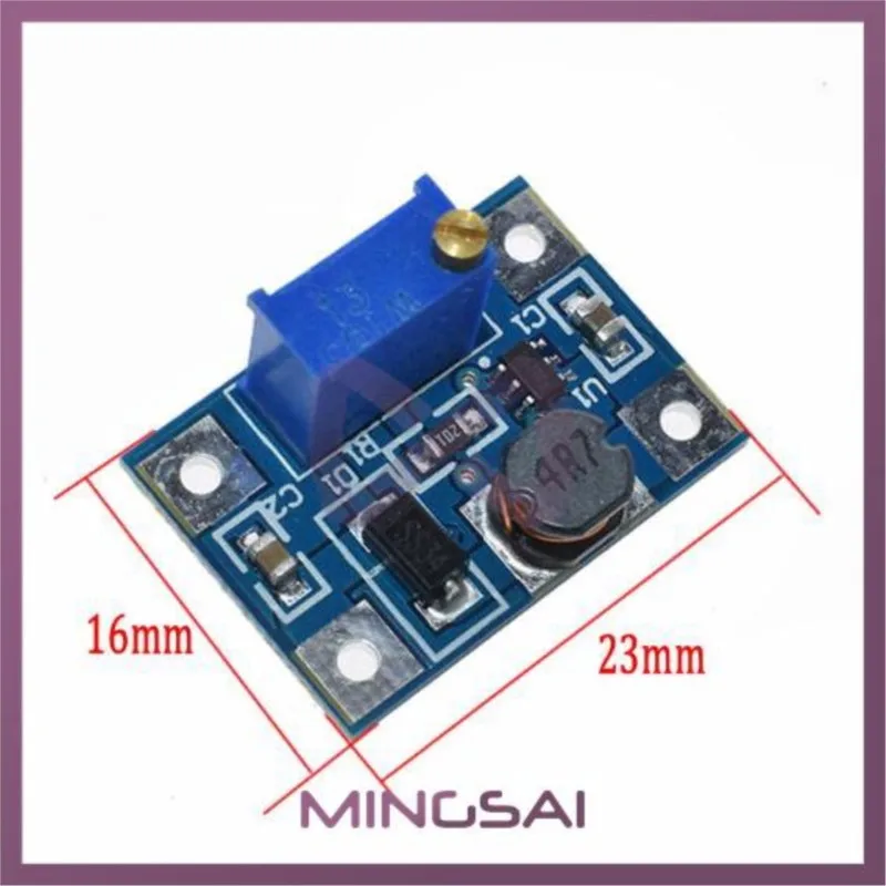 5pcs DC-DC SX1308 Step-UP Adjustable Power Module DC DC Step Up Boost Converter Adjust Power Supply 2-24V to 2-28V 2a