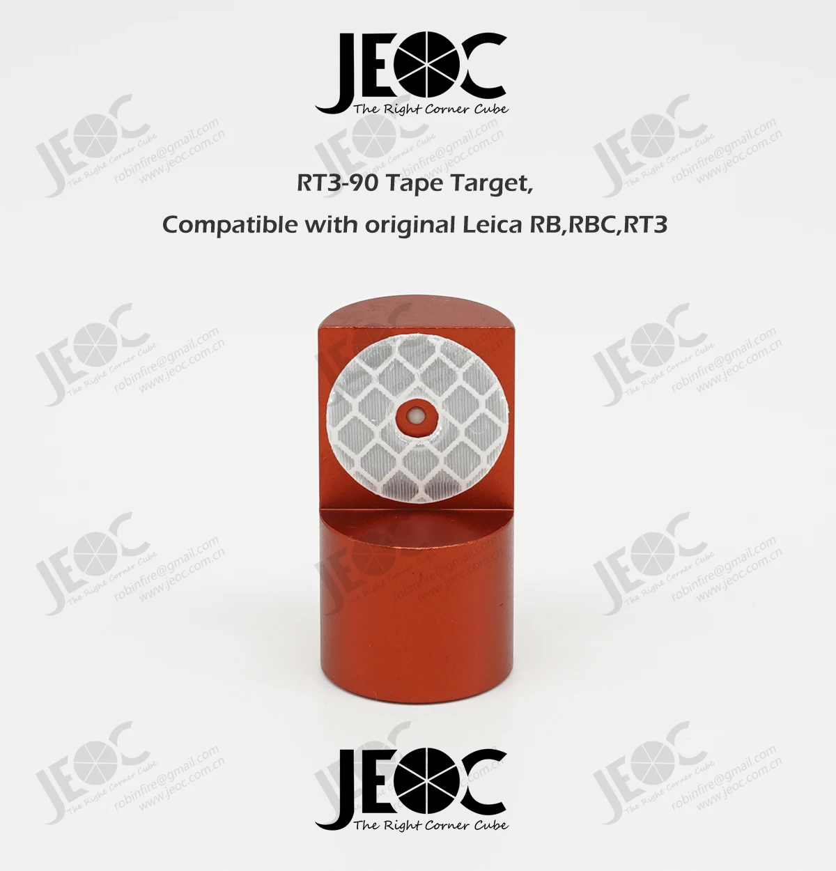Jeoc vertikales magnetisches reflektieren des Band target für Leica-System, ersetzt rt3-90 () – Detail 1