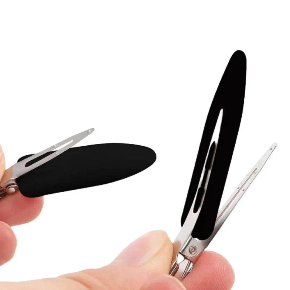 10 pçs/set sem curvatura grampos de cabelo sem costura franja lateral barrette colorido maquiagem lavagem rosto acessórios feminino meninas estilo grampos de cabelo