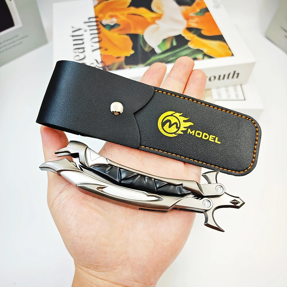 22cm Valorant Reaver 3.0 Butterfly-Messer Metall-Klappmesser-Modell – Gaming-Fan-Trainingsspielzeug, Sammlerstück und Ausstellungsstück – Detail 11