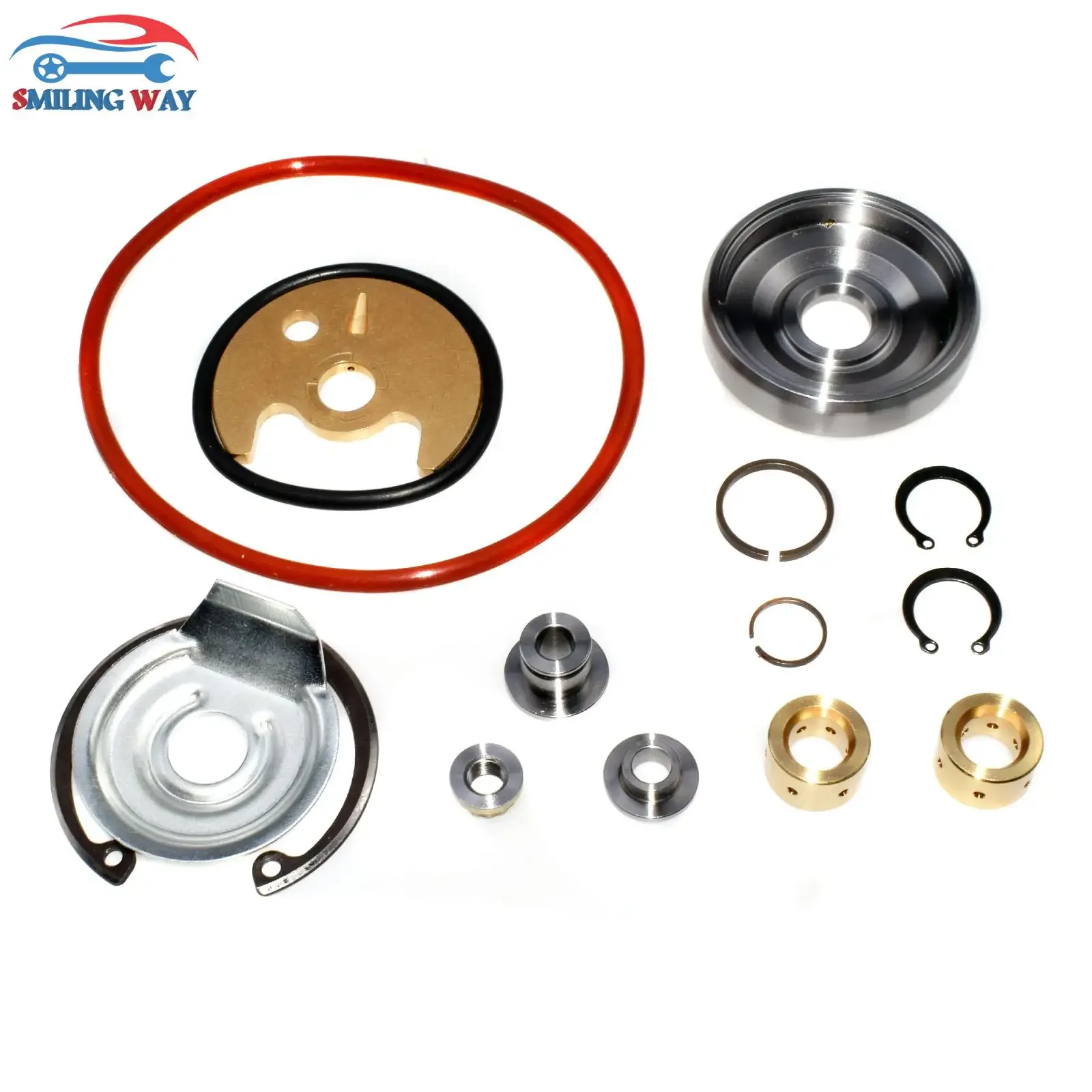 SMILING WAY# Turbo Charger Repair Rebuild Kit TD04 TD04L TD04H TD04HL For Subaru Impreza WRX Forester 13T 14T 15T 16T 18T 19T