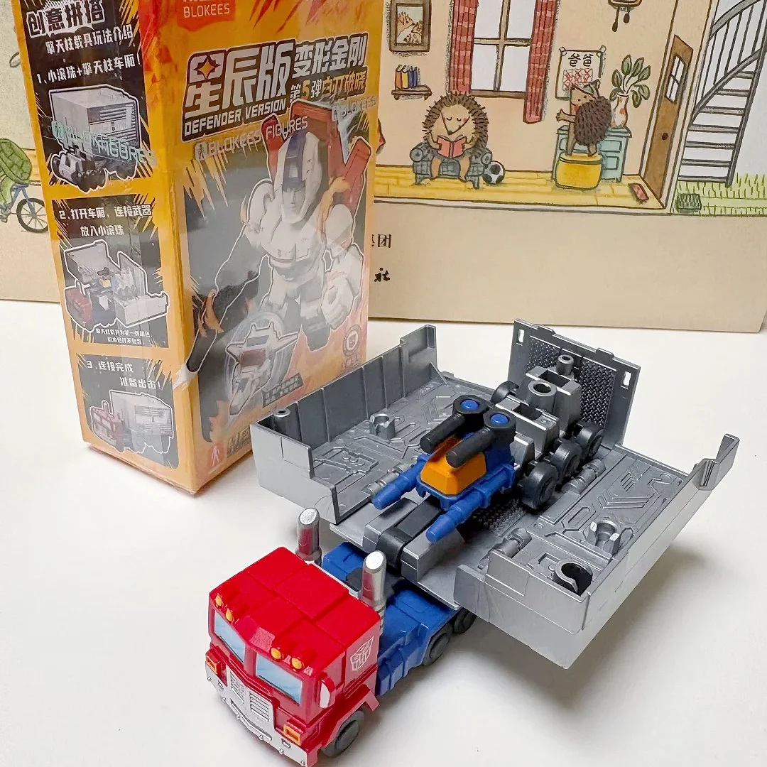 Blokees Transformers Defender Series 5 نماذج تجميع قابلة للجمع - Galvatron Jetfire Optimus Prime - ألعاب هدايا لمحبي