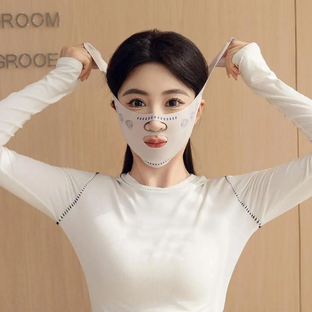 Mento Guancia Benda Dimagrante V Shaper V Linea Maschera di Sollevamento Viso Lifting Anti Rughe Cinghia Fascia Maschera per Dormire Salute Strumento di Bellezza