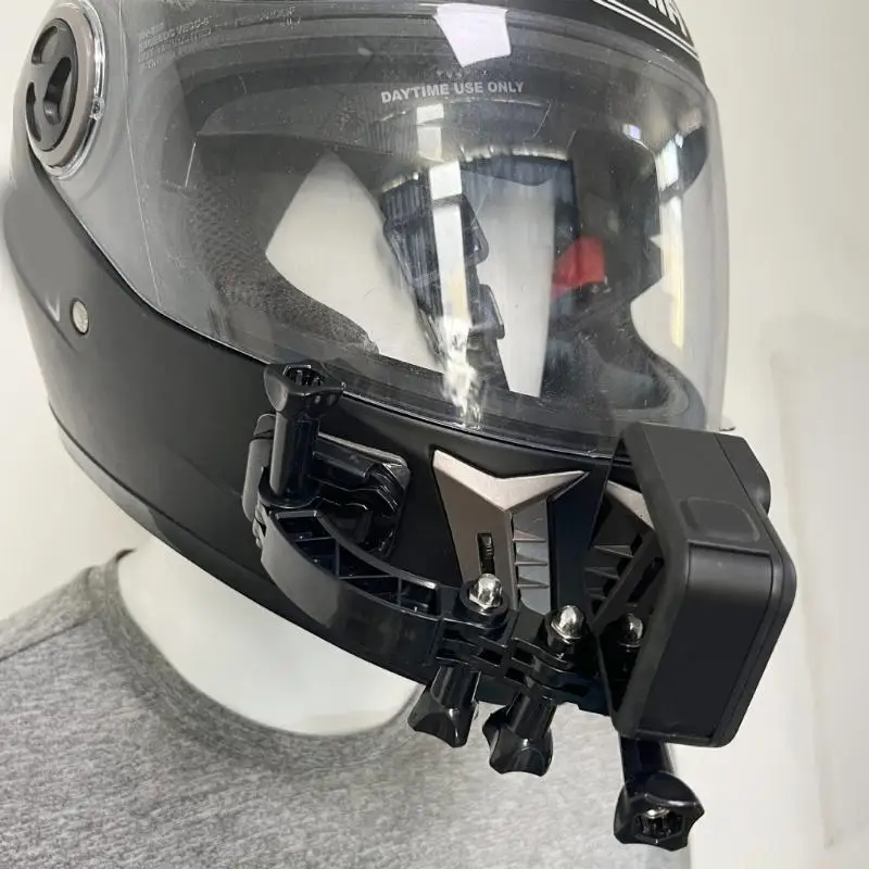 

M5TD Adjustable Helmets Arm Extension Curved Poles Selfie for Action Camera Sports Cameras