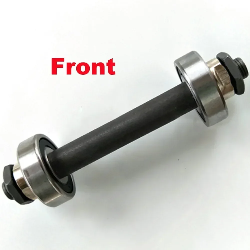 108/145mm MTB Bike Bicycle Hub Front And Rear Axle Steel Wheel Hub Hollow Spindle Shaft Axle Bike Cycling Supplies Accessories