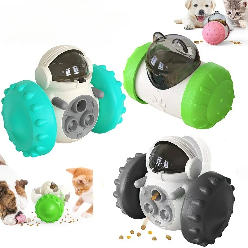 Tumbler Dog Toy Super Ball Self-hi Puzzle Dog Slow Food Rotating Food Leak Pet Toy