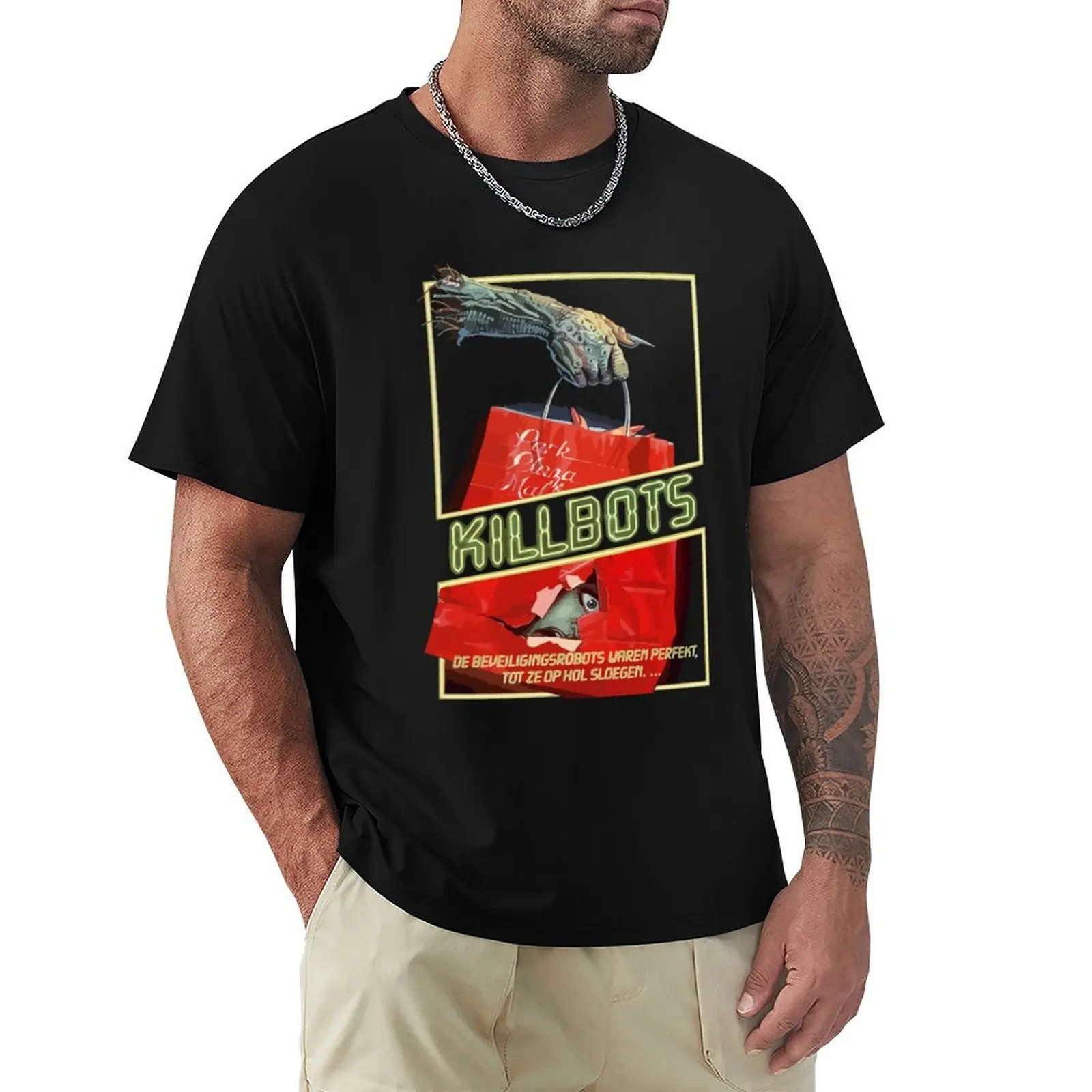 Killbots T-Shirt cotton t-shirt plain for man package T-Shirt