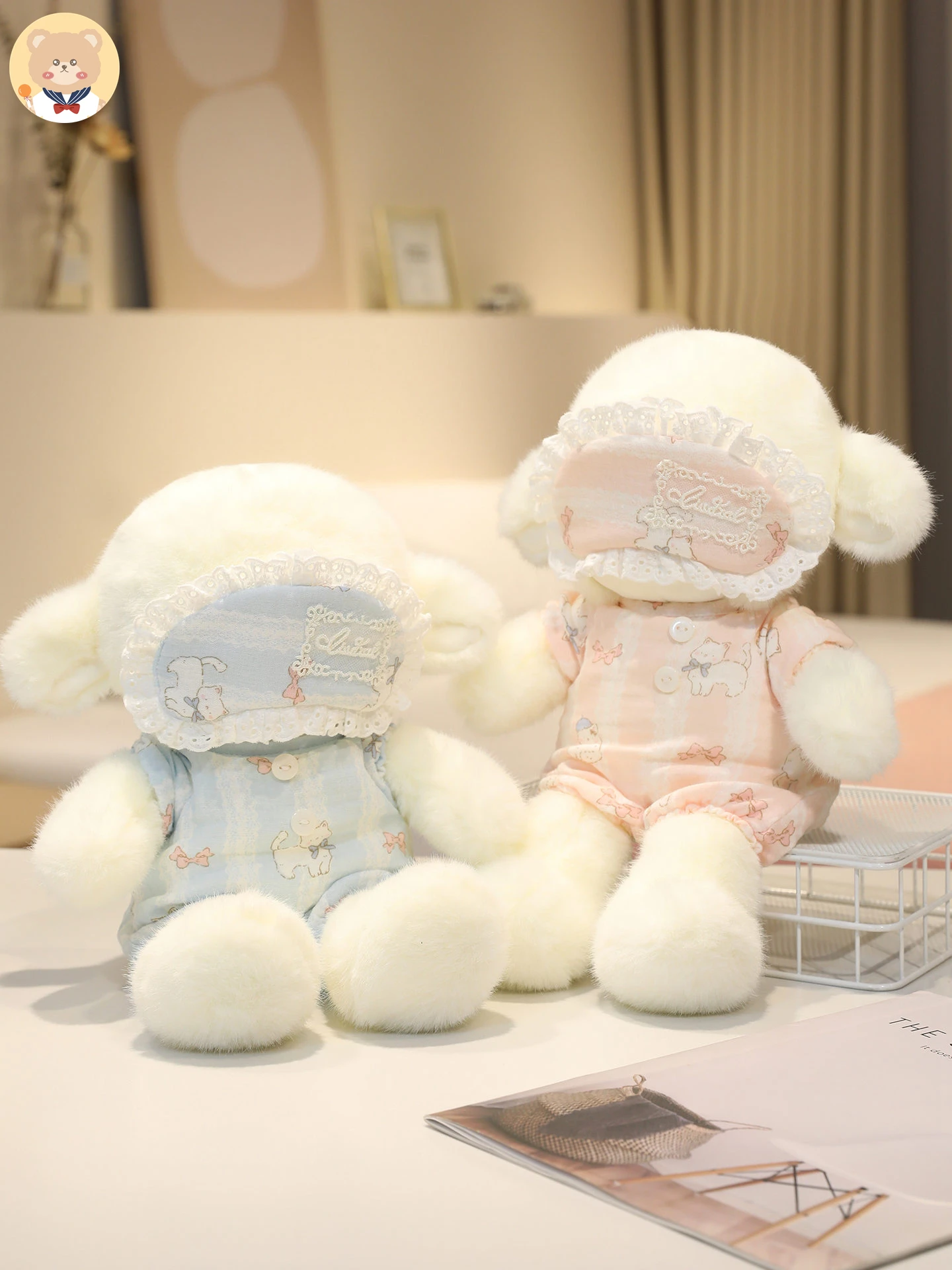 

Мягкая игрушка-зайчик для девочек, подарок на день рождения, мягкая игрушка-зайчик из плюша для детей старше 3 лет...