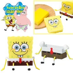 Cartoon SpongeBob Drain Rack Cute Kitchen Sink Drain Rack Soap Box Rack Wall-mounted Creative Sponge Personality Home Girl Gift