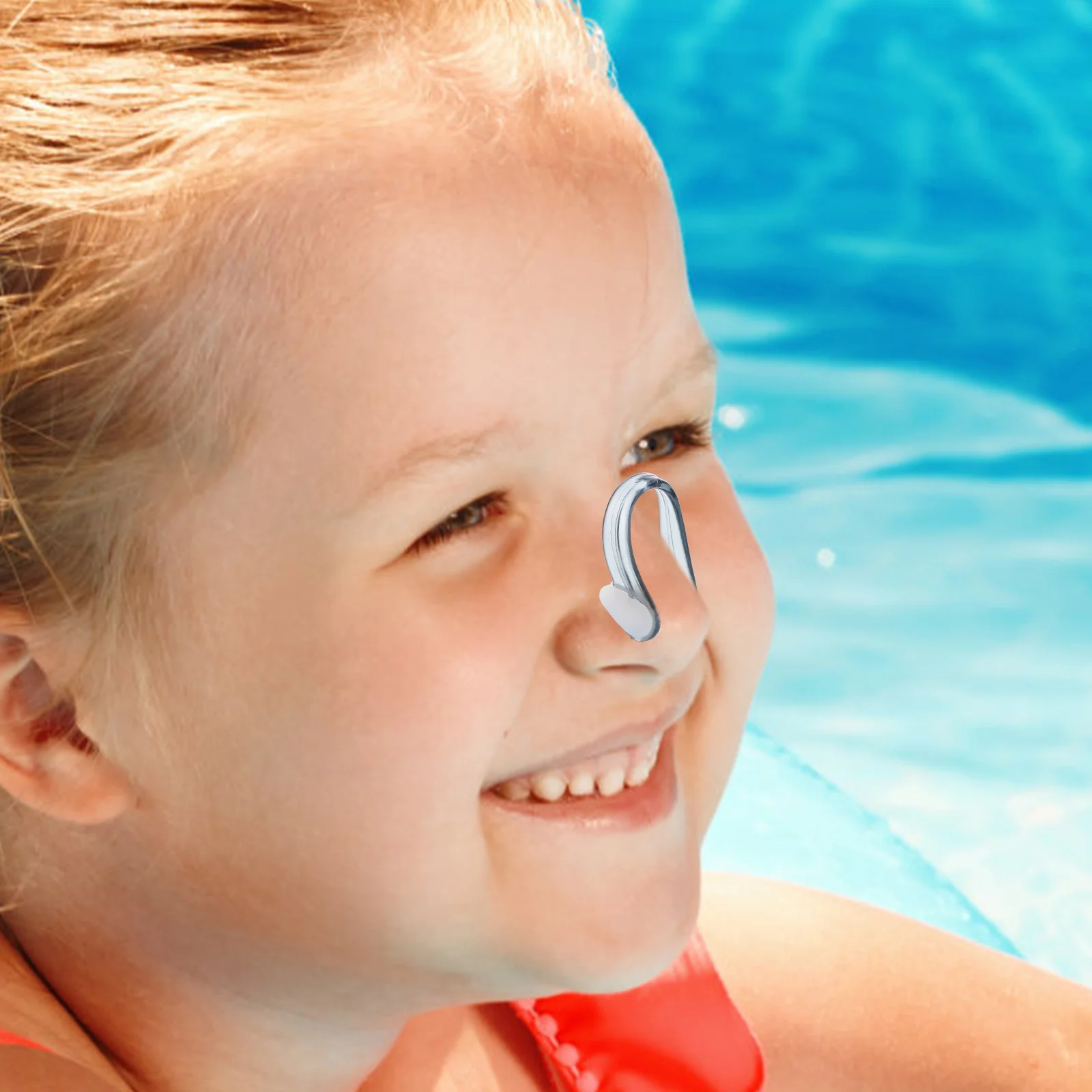 

Anti-Choking Nose Clips Black Silicone Swimming Plugs Skin-Friendly Comfortable Wear-Resistant Nose Clamps for Sleep Work