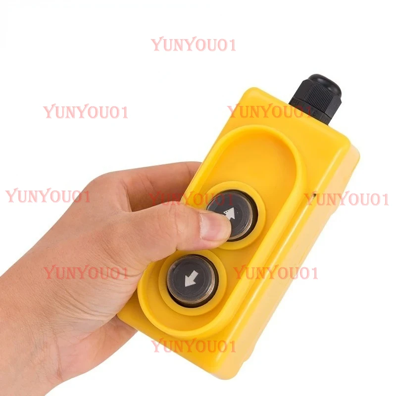 Micro Electric Lift Switch, Small Crane Switch, 220V, Up and Down Button for Home, Remote Control
