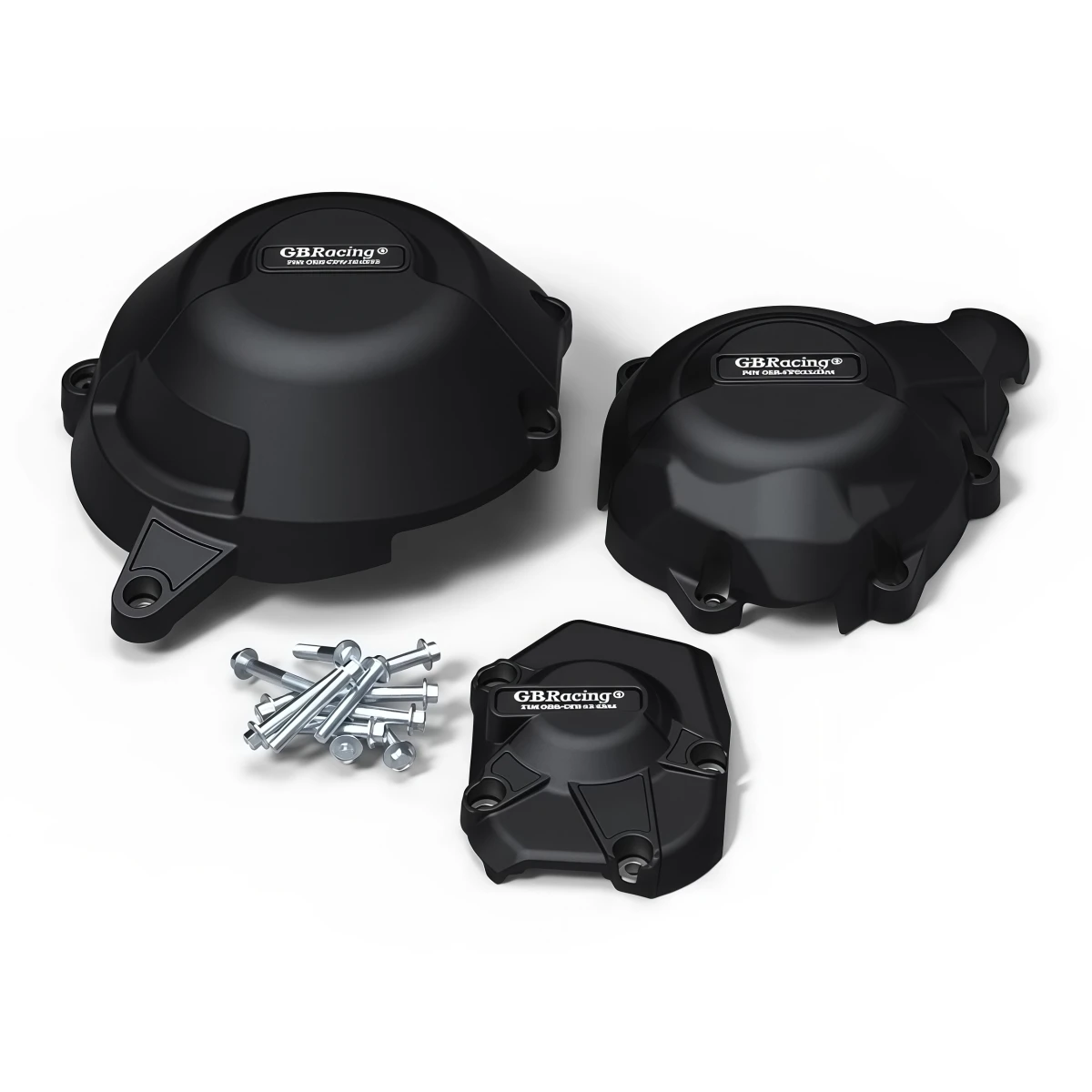 3-Piece Motorcycle Modified Engine Guard Cover Suitable for Kawasaki Z1000/15-20/Z1000Sx/11-19 Engine Protection Cover, Engine Anti-Drop Shell, Motor Protection Side Cover