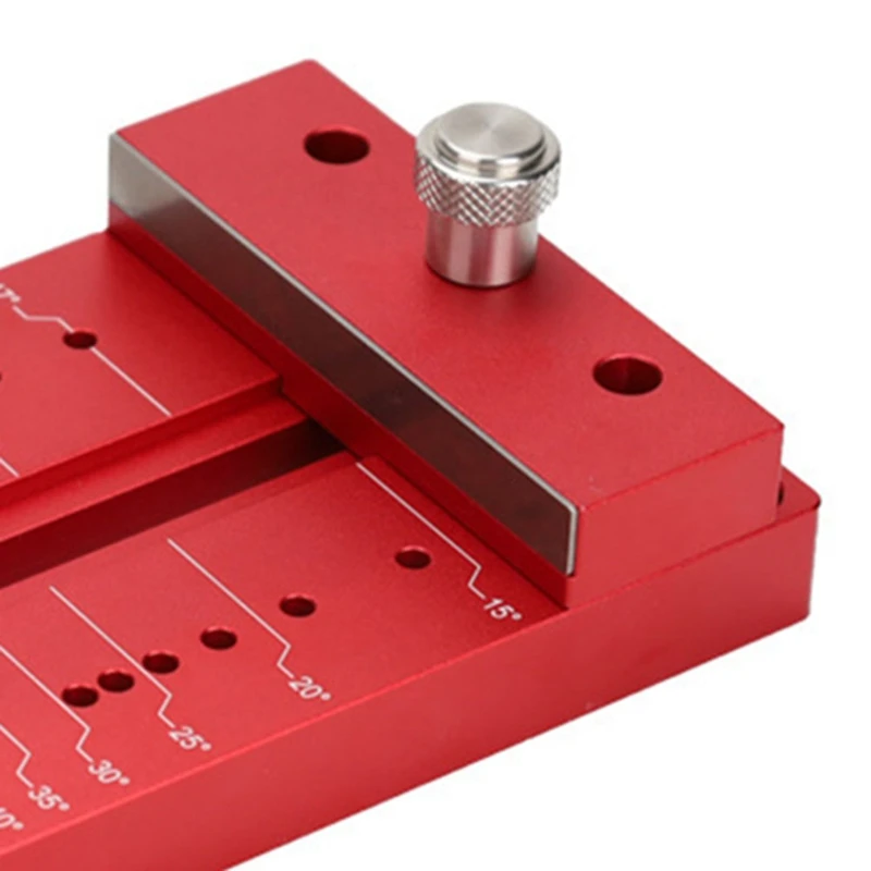 BAAG-Woodworking Angle Sharpener Aluminum Alloy Sharpener Measurement Of Grinding Tools Holder Woodworking Chisel