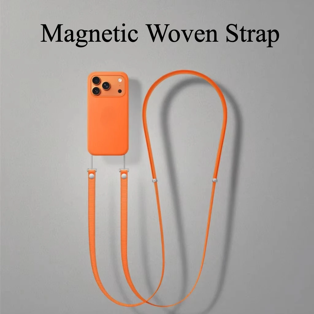 

Case Magnetic Lanyard Crossbody Adjustable Neck Strap Multi-functional Lanyard for IPhone 17 Magnetic Lanyard for IPhone17 Pro