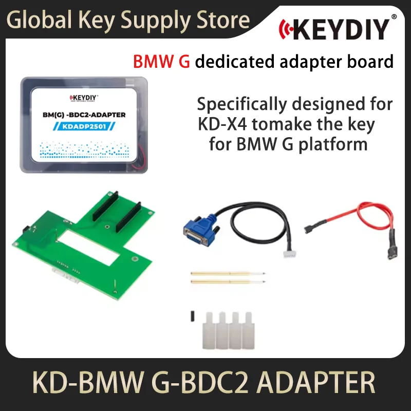 

KEYDIY KD-BMW G-BDC2 ADAPTER for BMW G Special Adapter Plate for KDADP2501 Needs to Work with KEYDIY KD-X4