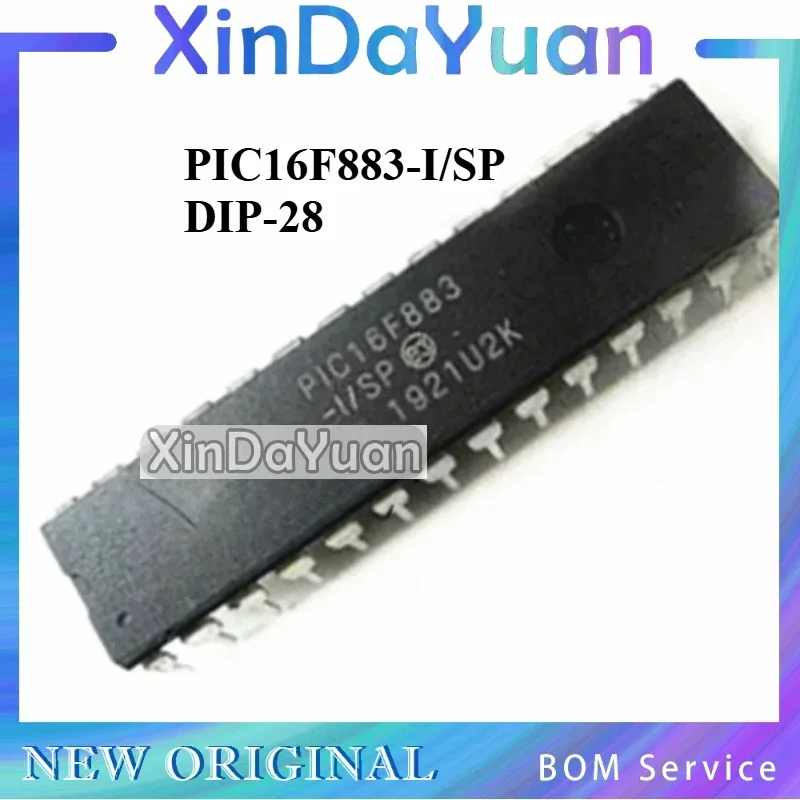 

5 шт. PIC16F883-I/SP PIC16F883 DIP-28 Микроконтроллер