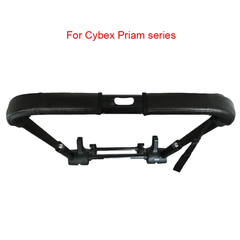 أغطية جلد ل Cybex Priam 2/3/4 Mios 2/3 عربة دفع مقبض أمي درابزين واقية عربات التي تجرها الدواب استبدال الملحقات