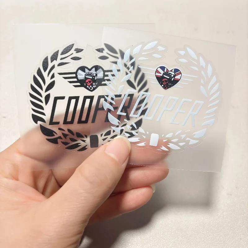 

Набор из 2 наклеек на автомобиль в виде лаврового венка, водонепроницаемые прочные виниловые наклейки в британском стиле для кузова Mini Cooper и декора крышки топливного бака