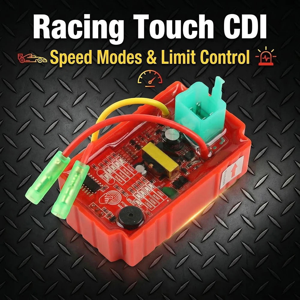 

4 Pin Racing CDI Motorcycle Ignition Ignite System Unit AC DC CDI Box Smart Touch For ACTIVE WAVE 110 JET 50 PHOWNIX 50 ATV150