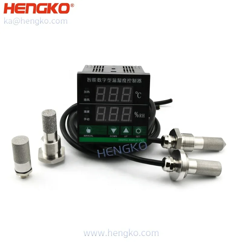 

HT703 RS485 Stainless steel probe Bakery Warehouse Hatching Digital data logger temperature humidity sensor transmitter meter