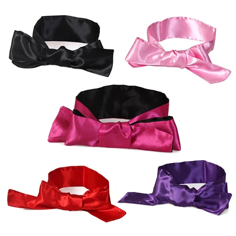 Oogmasker 섹스 게임 속박 볼와센 스펠 코펠 실크 리본 블라인드 폴드 여성 남성 코스프레, 스피엘고드 루크 소품 선물 서프라이즈