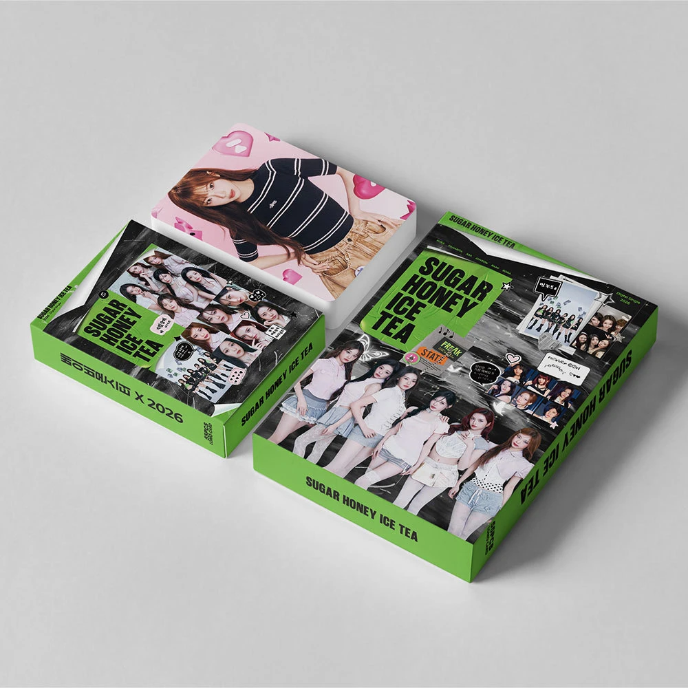 KPOP Korean pop girl group's new album SUGAR HONEY ICE TEA 