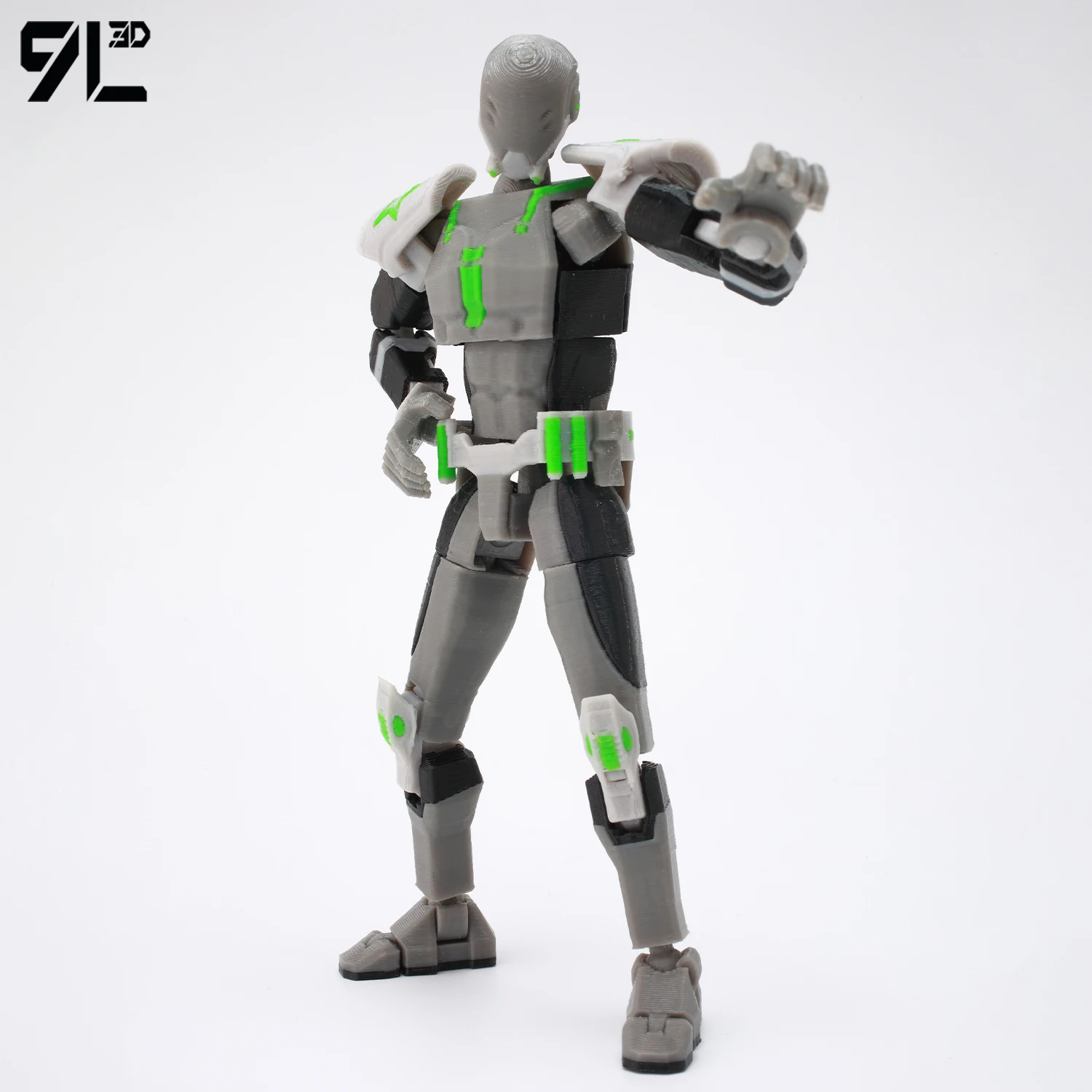 مجسم شخصية GDA Mark مطبوع بتقن - مراجعة 3D Printing Action Figure وسعره