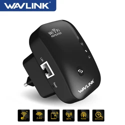 Wavlink-amplificador de señal WiFi, repetidor inalámbrico de largo alcance, punto de acceso, 300Mbps, 802.11n