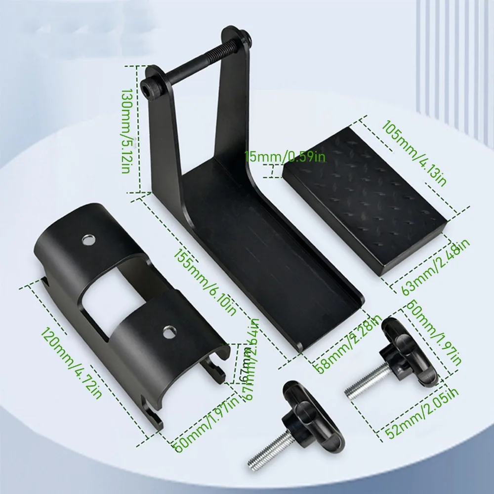Picture 7: Lever Principle Design Digging Assistor Tool Clip and Pedal Attachment Ergonomic Handle Ground Turning Tool Soil Loosening Tool