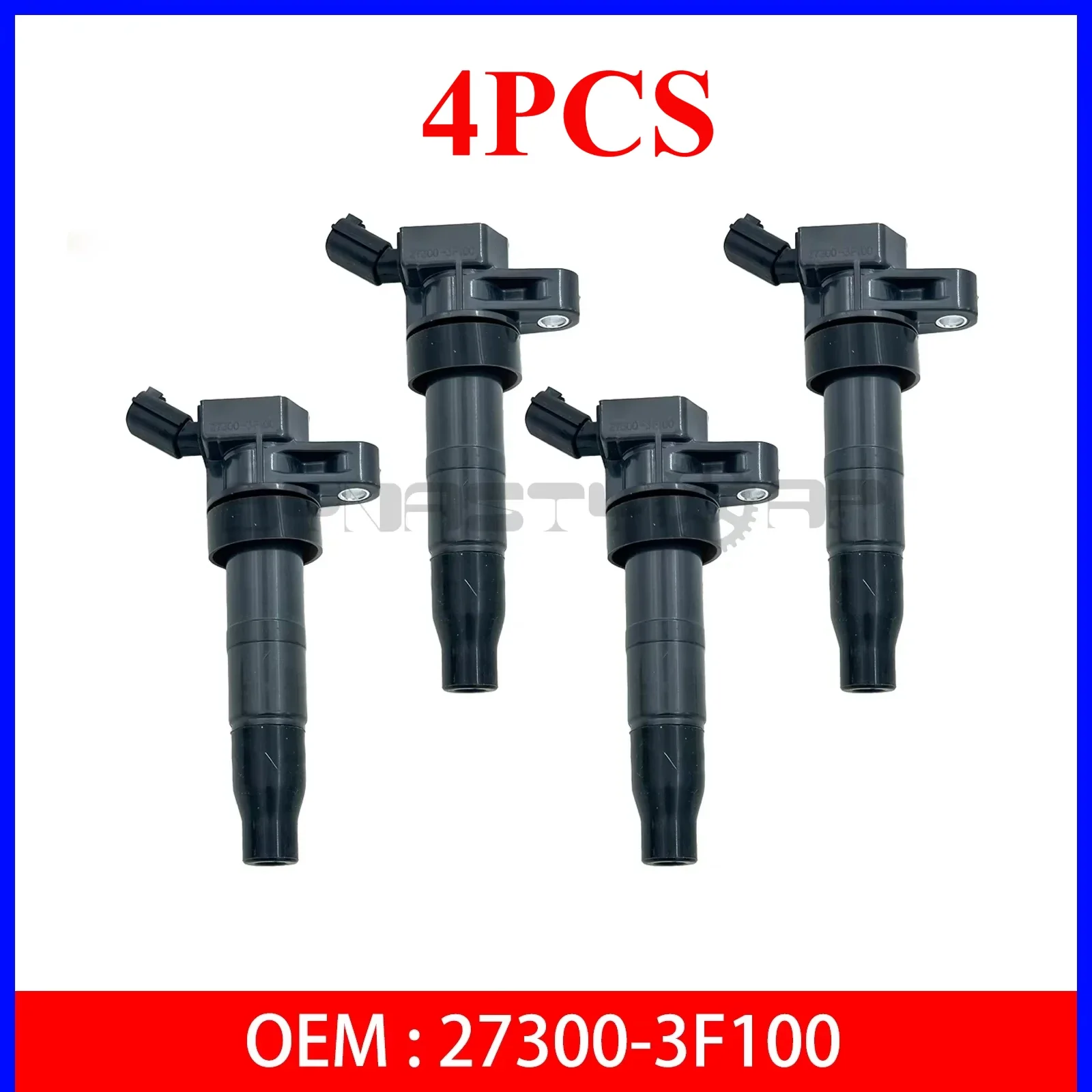 

4Pcs Ignition Coil 273003F100 for hyundai Sonata Santa fe GENESIS COUPE Tucson IX35 for Kia Optima Sportage 27300-3F100