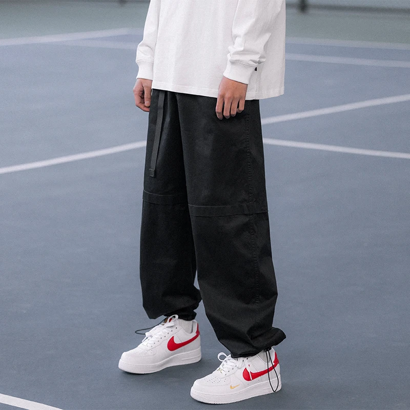 LAPPSTER-Youth Y2k Korean Fashions Baggy Joggers Pants 2023 Harajuku  Skateboard Vintage Sweatpants Casual Stacked Cargo Pants