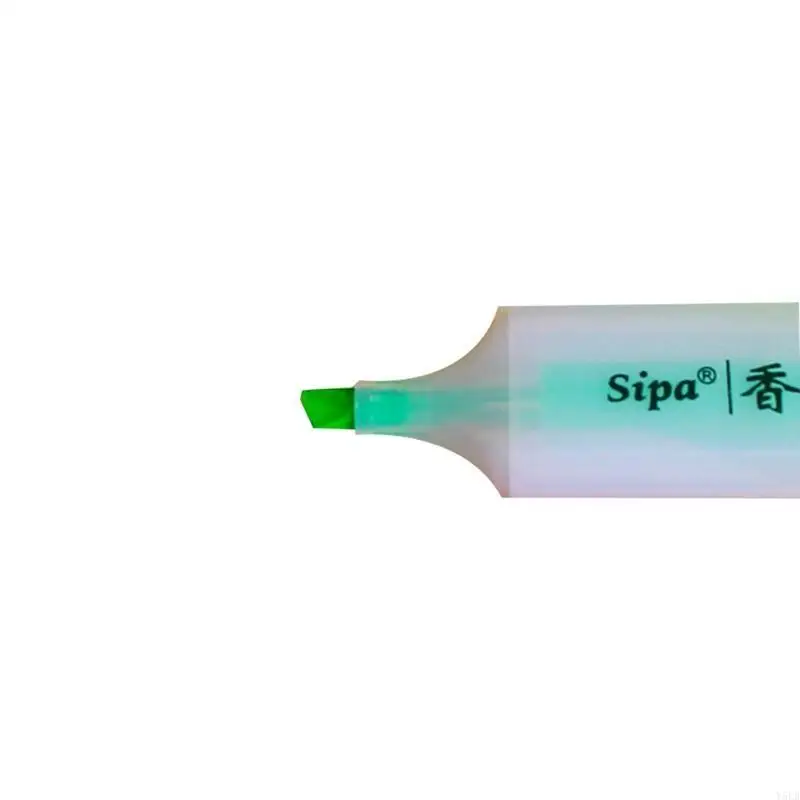 Y5LB Highlighter Pen Water Color Marker Pen For Paint Draw School Supply Fluorescent