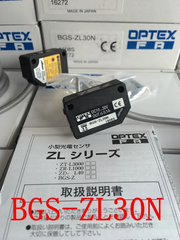 New original OPTEX photoelectric switch BGS-ZL30N BGS-ZL30P BGS-ZL10N
