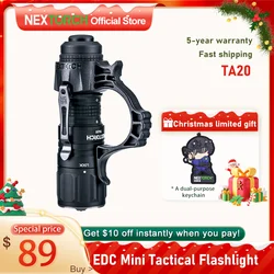 Nextorch TA20 1000 Lumen  tactical torch  Professional Carrying Tactical Flashlight rechargeable high brightness led mini edc