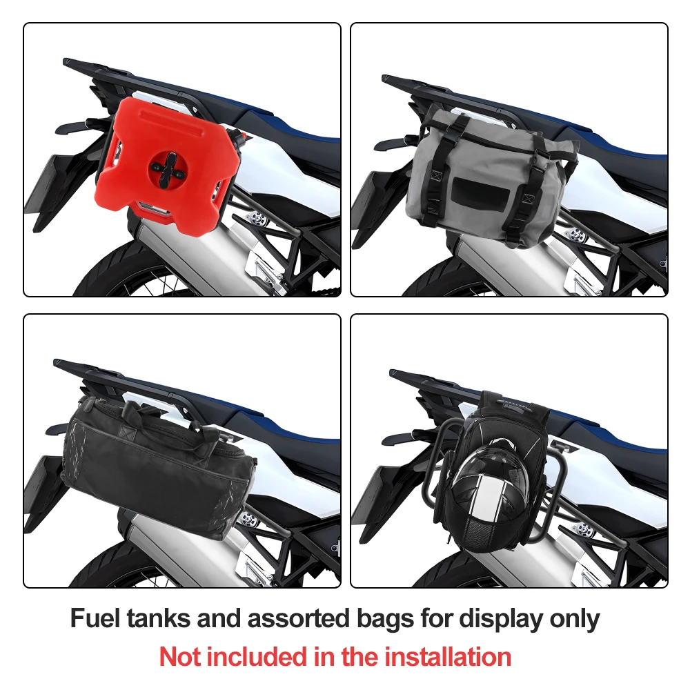 Per Honda CRF 1100 L CRF1100L Africa Twin 2024-2025 Moto In Acciaio Bisaccia Barre di Supporto Staffe di Montaggio Laterale Pannier Rastrelliere