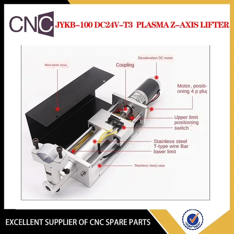 Newcarve jykb-100 8ch automatic torch height controller 100mm travel CNC CBD for plasma Z axis lifter