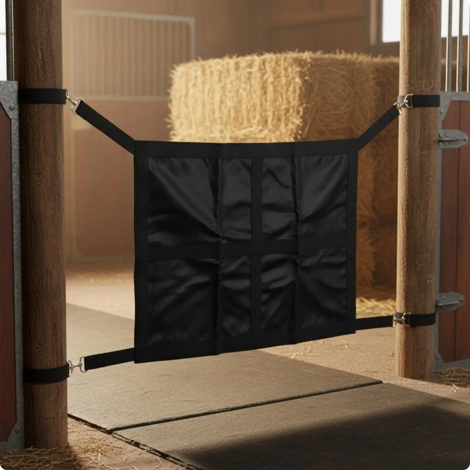 Horse Corral Fence Oxford Cloth Durable Gate Panel Mesh Protector for Horses Stable Mats