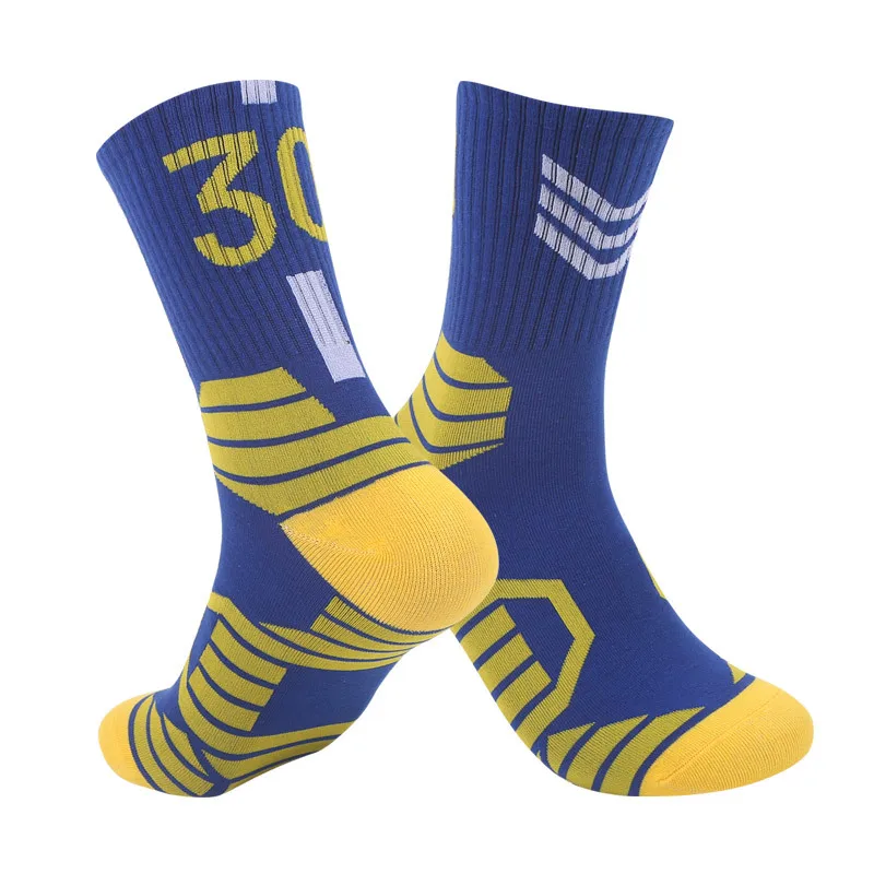 Sweat-absorbing Non-slip Wear-resistant Stockings Professional Basketball Socks Football Socks Men Sports Leisure Training Socks