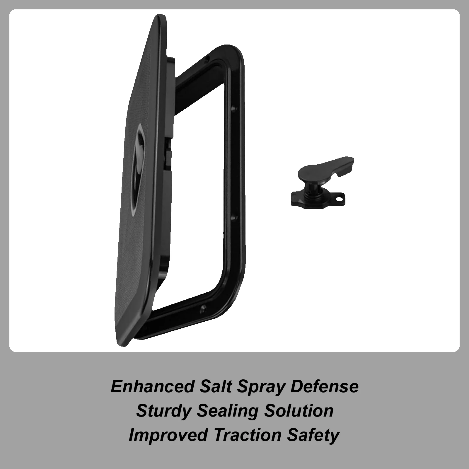 

Boat Deck Hatch Rectangle Boat Hatch Lid Gasket Sealing Non-Slip Safety Hinge For Marine Roof Yachts Sail Kayak Floor Boats