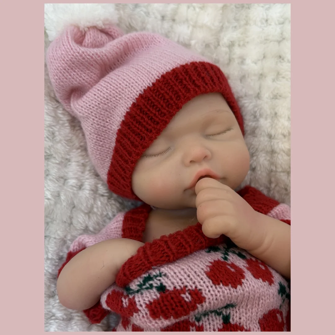 13inch Silicone bebe can open mouth Full Solid Slicone Bebe Reborn Doll Realistic Newborn Baby Doll Toy For Gifts Muñeca Reborn