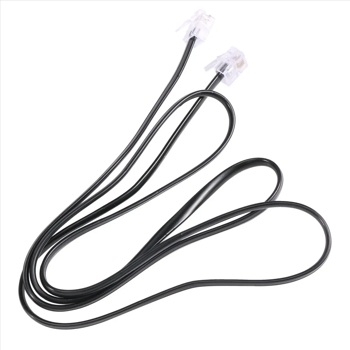 A73T RJ11 6P4C Telephone Cable Cord ADSL Modem 1 Meters