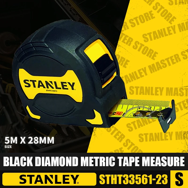 STANLEY STHT33559-23/STHT33561-23 Black Diamond Metric Tape Measure Measuring Tape Measuring & Gauging Tools Telescopic Ruler