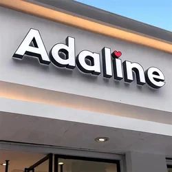 3D Frontlit Channel letters, 3d Business sign, backlit metal sign, Custom 3d logo sign, 3D LED sign, custom outdoor signage